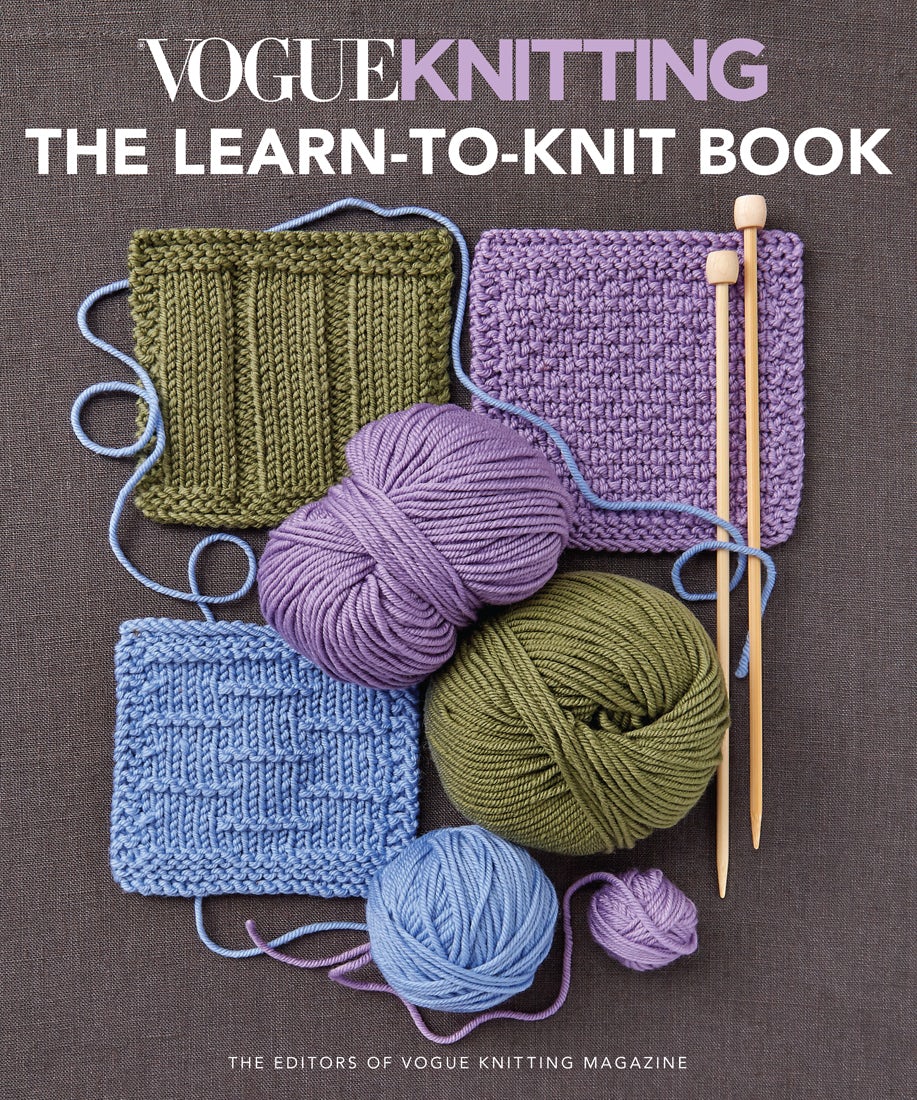Vogue® Knitting The Learn-to-Knit Book by Vogue Knitting magazine:  9781640210639 - Union Square & Co.